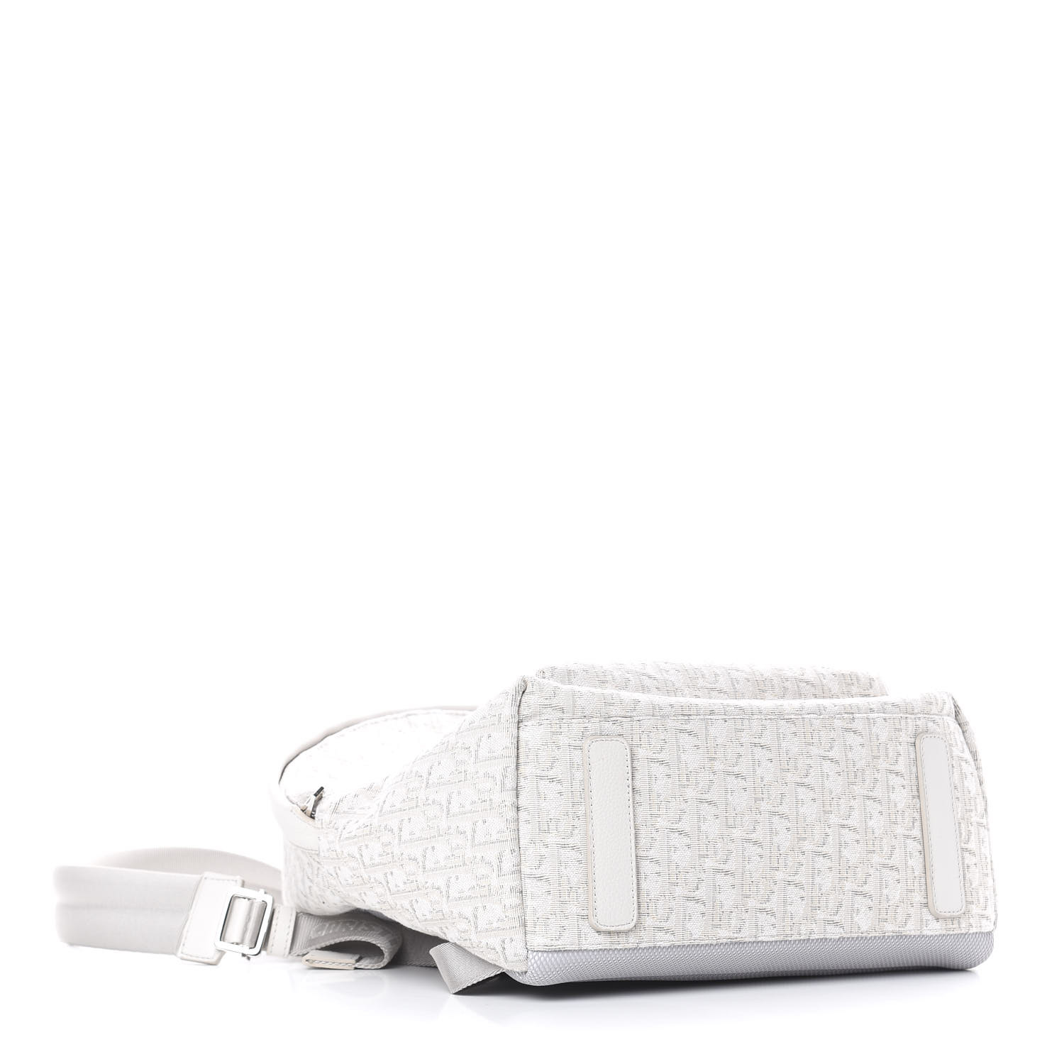 DIOR HOMME Oblique Jacquard Calfskin Rider Backpack Beige