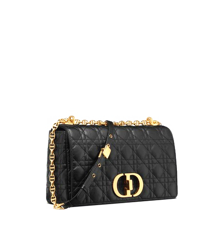 DiOR 2021 diamond pattern CARO BAG large