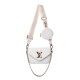 LOUIS VUITTON Calfskin New Wave Multi Pochette Snow